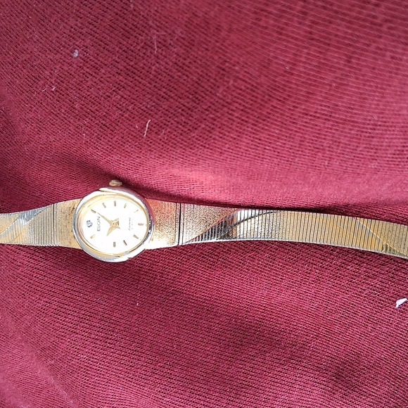 Vintage Diamond ELGIN finished in 14 K Gold - Picture 8 of 8